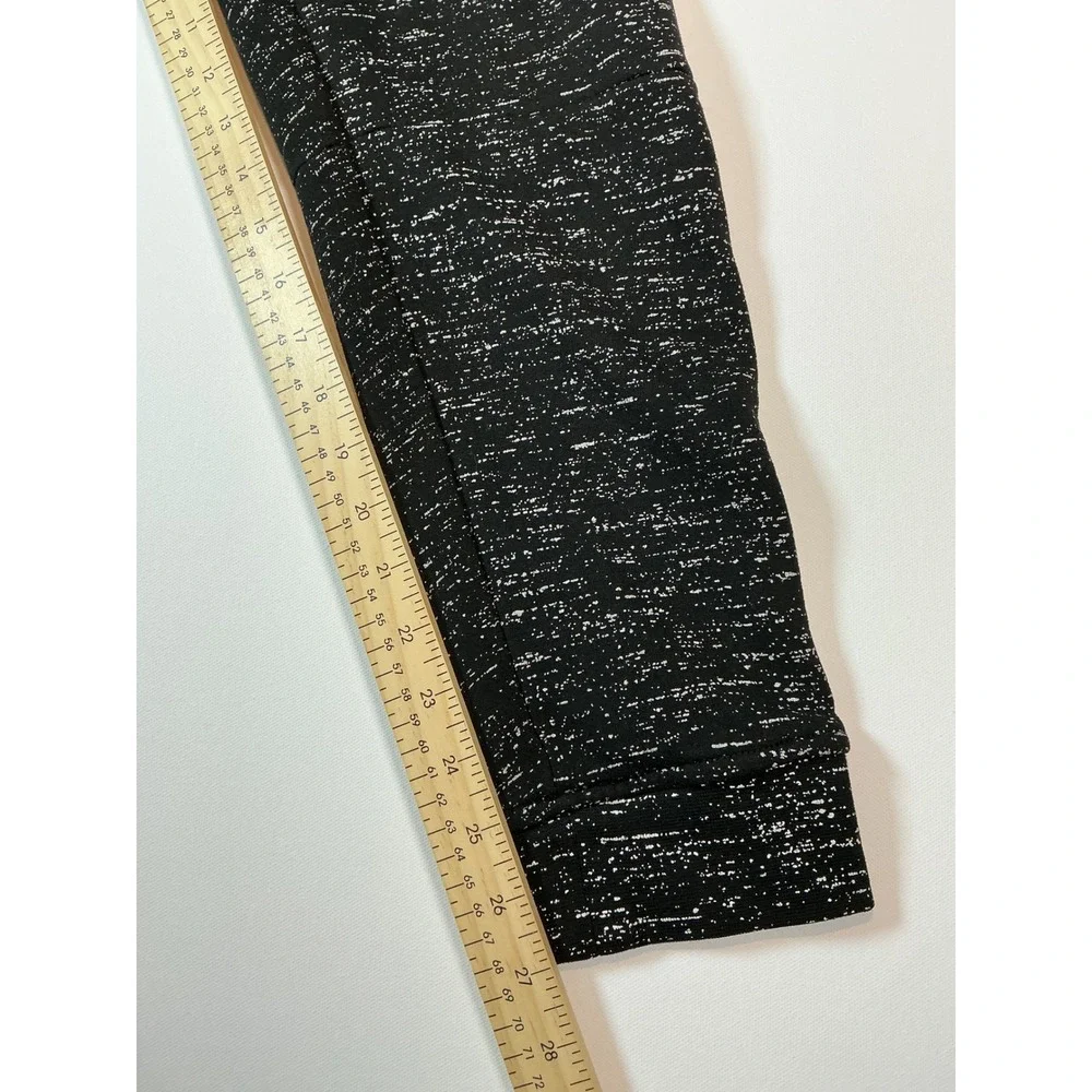 Brooklyn Cloth Black Space Dye Knit Joggers Size S